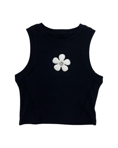 Petals Cropped Tank