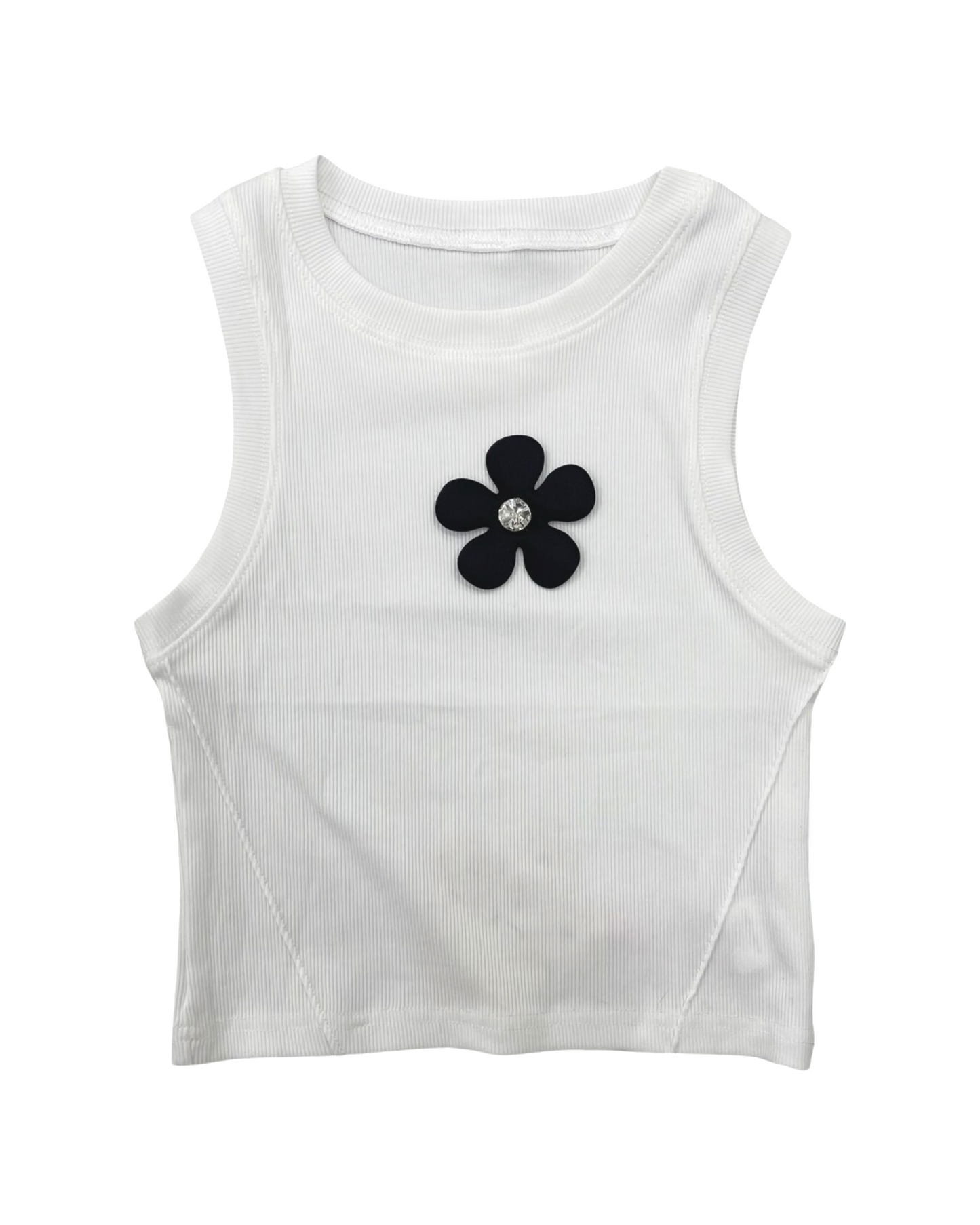 Petals Cropped Tank